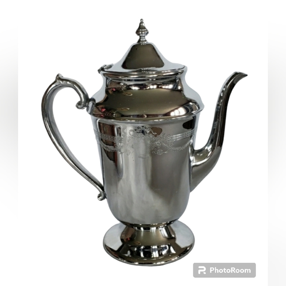 LB Chromium plated Coffee Pot